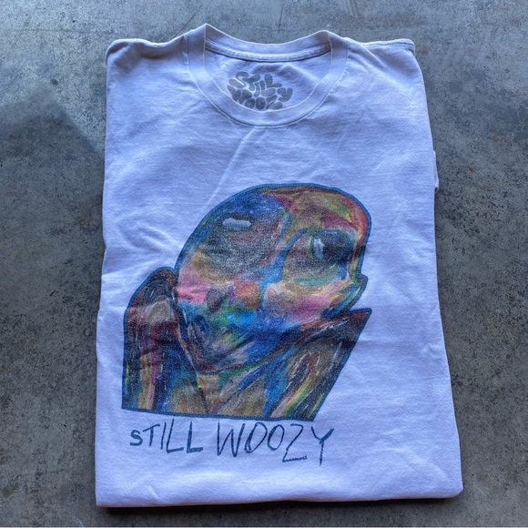 Still Woozy Art Window Graphic Shirt 
Size Large
Psych Pop - Picture 1 of 6